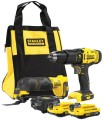 Zestaw Stanley V20: wiertarko-wkrętarka udarowa SFMCD711, multitool SFMCE500, 2x aku. 2Ah walizka SFMCK213D2S
