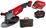 Szlifierka kątowa 230mm Milwaukee M18FLAG230XPDB 121C 1x aku. FORGE™ 12.0Ah, ładowarka, walizka