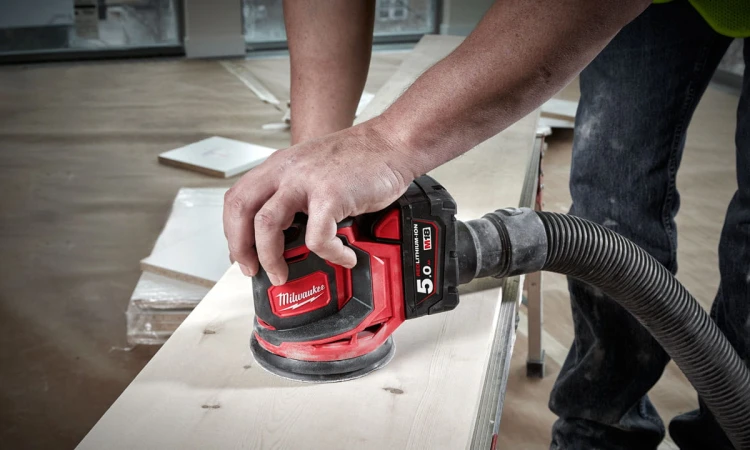 Szlifierka mimośrodowa 125mm Milwaukee M18BOS125