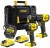 Zestaw Stanley V20: wiertarko-wkrętarka SFMCD715, zakretarka udarowa SFMCF810B, 2x aku. 2Ah, walizka TSTACK SFMCK461D2T-QW