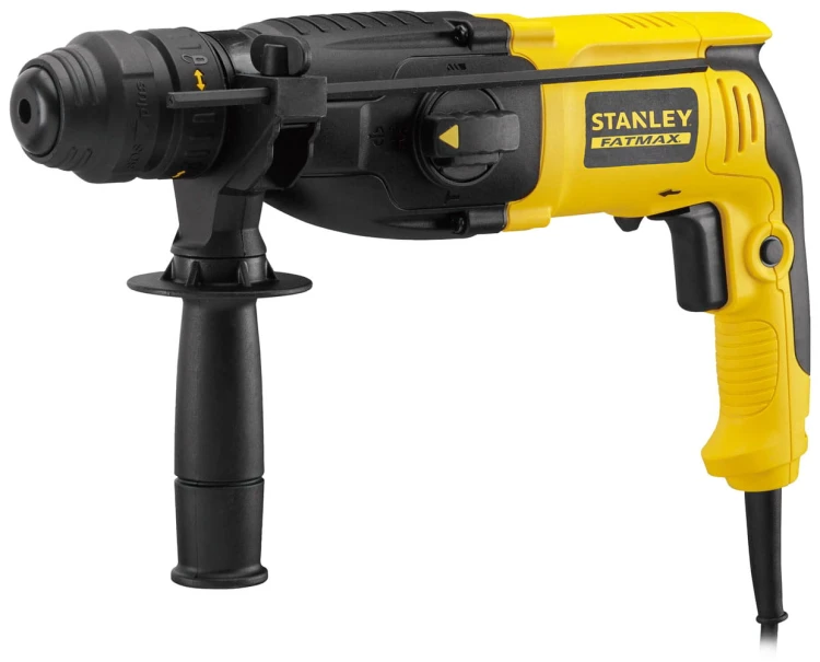 Młotowiertarka SDS+ Stanley Fatmax 800W, 2.4J akcesoria, kufer SFMEH210K-QS