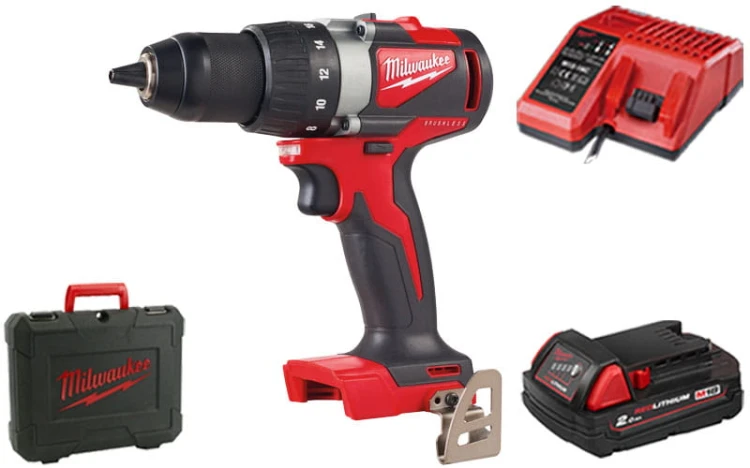 Wiertarko-wkrętarka Milwaukee M18BLDD2