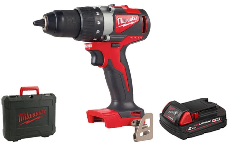 Wiertarko-wkrętarka Milwaukee M18BLDD2