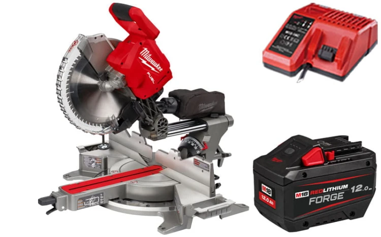 Pilarka ukosowa z posuwem 305mm Milwaukee M18FMS305