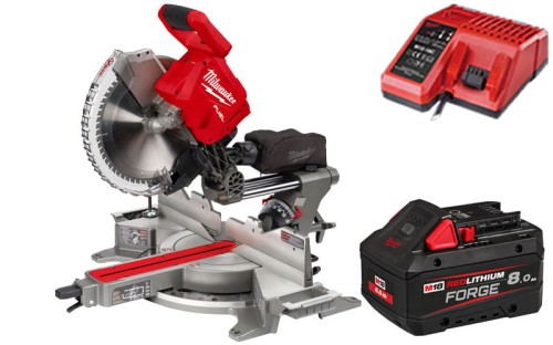 Pilarka ukosowa z posuwem 305mm Milwaukee M18FMS305