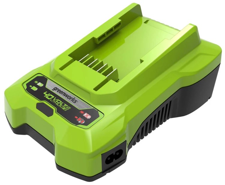 Kosa GREENWORKS 40V z funkcją podkaszarki - silnik bezszczotkowy, zestaw 1x 4.0Ah bateria + ładowarka GD40BCK4
