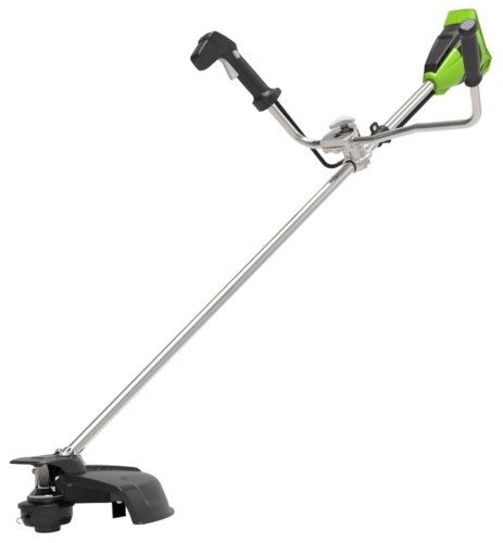 Kosa podkaszarka GREENWORKS 40V - silnik bezszczotkowy GD40BCB uchwyt rowerowy
