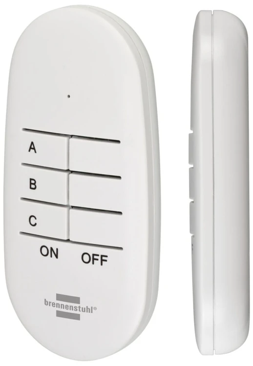 Przełączniki wyłączniki bezprzewodowe radiowe gniazdka na pilota 3 sztuki Comfort-Line Mini Brennenstuhl (id: 12583)