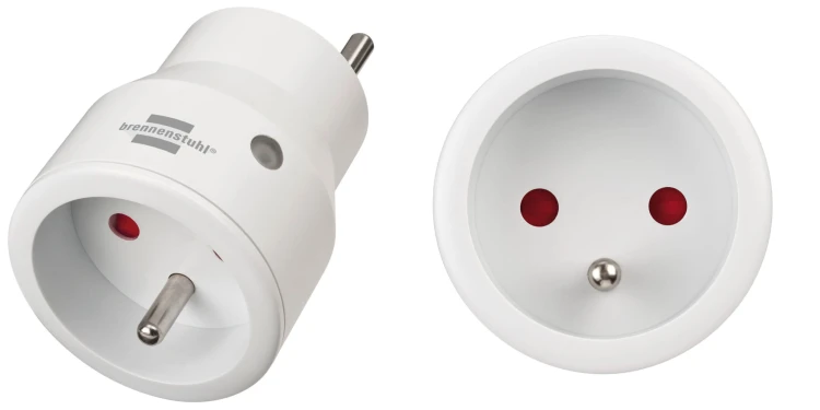 Przełączniki wyłączniki bezprzewodowe radiowe gniazdka na pilota 3 sztuki Comfort-Line Mini Brennenstuhl (id: 12583)