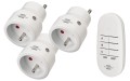 Przełączniki wyłączniki bezprzewodowe radiowe gniazdka na pilota 3 sztuki Comfort-Line Mini Brennenstuhl (id: 12583)