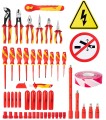 Walizka elektryka, zestaw narzędzi izolowanych 51 cz. Neo Tools do serwisu samochodów elektrycznych i hybrydowych 01-312