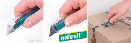 Nóż bezpieczny z ostrzem trapezowym 4135000
