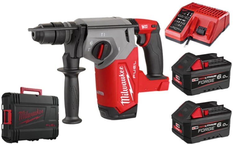 Młotowiertarka SDS-Plus Milwaukee 2,5J 18V M18FHX