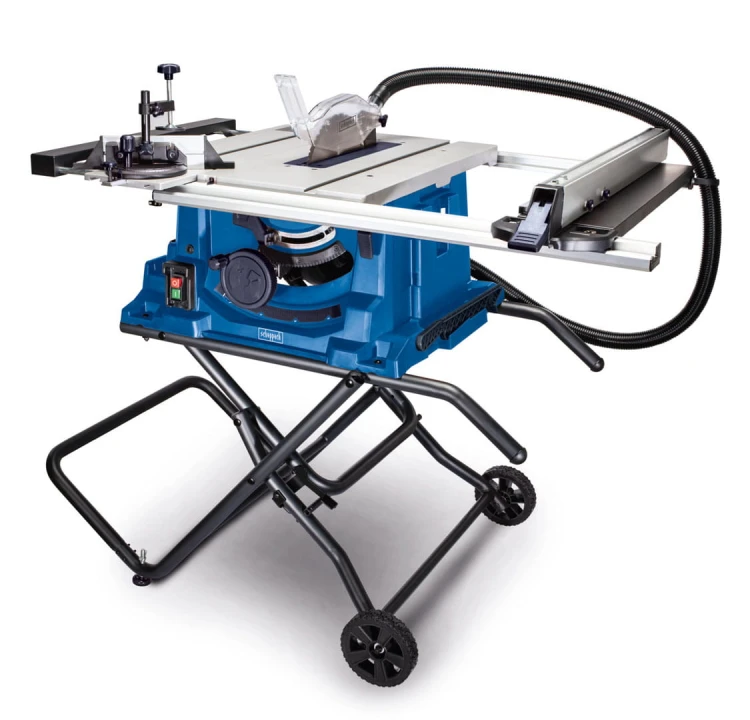 Pilarka tarczowa stołowa Scheppach 255mm 2000W HS115 piła ze składanym stołem 59013209942