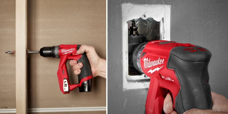 Wiertarko wkrętarka Milwaukee z 4 głowicami M12FDDXKIT
