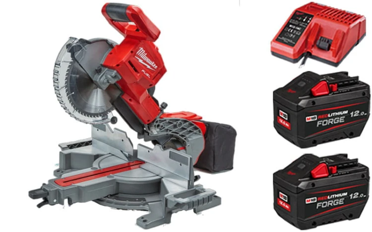 Pilarka ukosowa z posuwem Milwaukee 254mm 18V M18FMS254