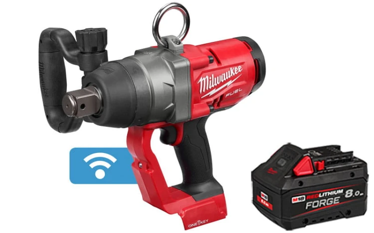 Klucz udarowy 1˝ Milwaukee M18 FUEL™ M18ONEFHIWF1-OX 2033Nm 1x aku. FORGE™ 8.0 Ah w walizce HD Box bez ładowarki