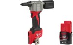 Kompaktowa nitownica Milwaukee M12BPRT-0 + 1x akumulator 2.0Ah, bez ładowarki