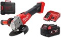 Szlifierka kątowa z hamulcem Milwaukee 18V M18FSAG125XB-501X silnik bezszczotkowy 1x aku 5,0Ah, ładowarka, walizka