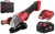 Szlifierka kątowa z regulacją obrotów Milwaukee 125mm 18V 1x akumulator 5,0Ah, ładowarka w walizce M18FSAGV125XPDB