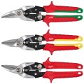 Nożyce do blachy Milwaukee kpl. 3 sztuk: prawe, proste i lewe 4932499020