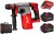 Młotowiertarka SDS-Plus Milwaukee 2,3J 18V M18BLHX-802X 2x aku. 8.0Ah FORGE™, szybka ładowarka w walizce