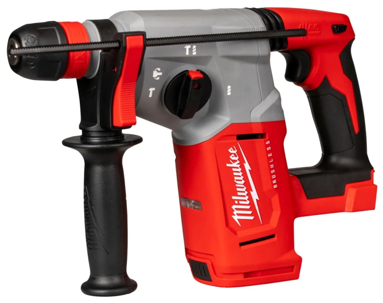 Młotowiertarka SDS-Plus Milwaukee 2,3J 18V M18BLHX-602X 2x aku. 6.0Ah FORGE™, szybka ładowarka w walizce