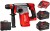 Młotowiertarka SDS-Plus Milwaukee 2,3J 18V M18BLHX-602X 2x aku. 6.0Ah FORGE™, szybka ładowarka w walizce