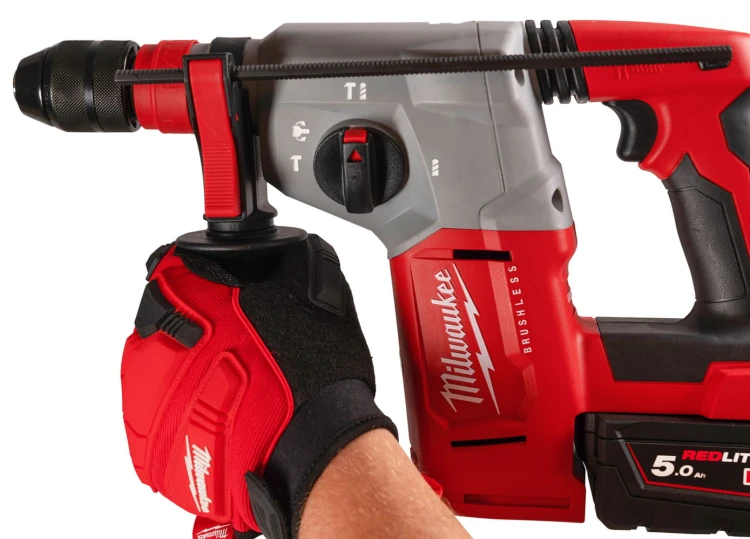Młotowiertarka SDS-Plus Milwaukee 2,3J 18V M18BLHX-501X 1x aku. 5.0Ah, szybka ładowarka w walizce