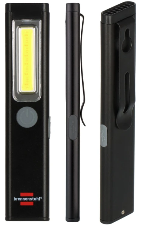 1175590100-2.jpgLatarka akumulatorowa LED PL 200 AC lampa inspekcyjna COB Brennenstuhl 1175590100