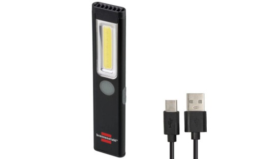 1175590100-1.jpgLatarka akumulatorowa LED PL 200 AC lampa inspekcyjna COB Brennenstuhl 1175590100
