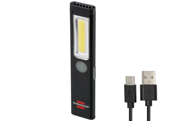 1175590100-1.jpgLatarka akumulatorowa LED PL 200 AC lampa inspekcyjna COB Brennenstuhl 1175590100