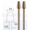 Frez stożkowy Proxxon 6mm kpl. 2 szt. 28723