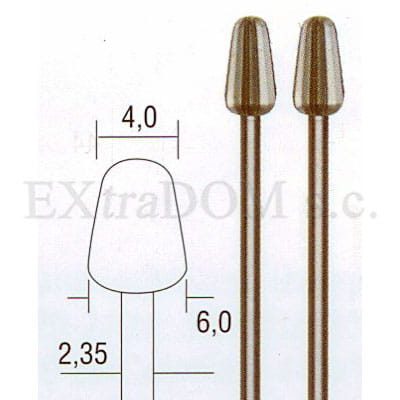Frez stożkowy Proxxon 6mm kpl. 2 szt. 28723