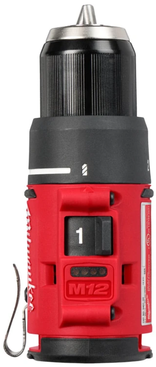Wiertarko – wkrętarka Milwaukee M12BLDDRC-402C 40Nm 12V 2x aku. 4,0Ah, ładowarka, walizka 4933499688