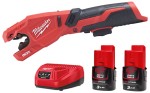 Obcinak do rur Milwaukee RAPTO M12PCSS-302 2x aku. 3.0Ah + ładowarka