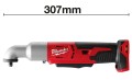 Klucz udarowy kątowy Milwaukee 3/8" 76Nm 18V M18BRAIW