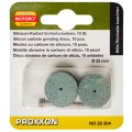 Tarcze szlifierskie Proxxon karborundowe śr. 22mm kpl. 10 szt. 28304