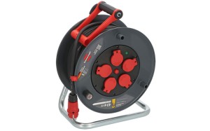 Przedłużacz bębnowy budowlany kabel RN 320 KU 4204 5 gniazd IP44 40 m Brennenstuhl