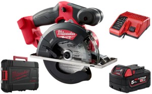 Pilarka tarczowa do metalu Milwaukee M18FMCS M18 FUEL™ 57mm 1x aku. 5,0Ah bez ładowarki w walizce HD Box