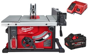 Stołowa pilarka tarczowa Milwaukee M18FTS210-801 1x aku. 8.0Ah Forge, ładowarka