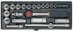 Klucze nasadowe Proxxon 3/8'' zestaw 24 cz. 23110 POLSKA GWARANCJA