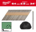 Gwoździe pierścieniowe Milwaukee do gwoździarki M18 FFN