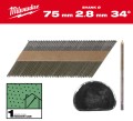 Gwoździe pierścieniowe Milwaukee do gwoździarki M18 FFN
