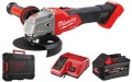 Szlifierka kątowa z hamulcem Milwaukee 18V M18FSAG125XB-601X silnik bezszczotkowy 1x aku 6,0Ah FORGE™, ładowarka, walizka