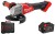 Szlifierka kątowa z hamulcem Milwaukee 18V M18FSAG125XB-0X silnik bezszczotkowy + aku 6,0Ah FORGE™, walizka, bez ładowarki