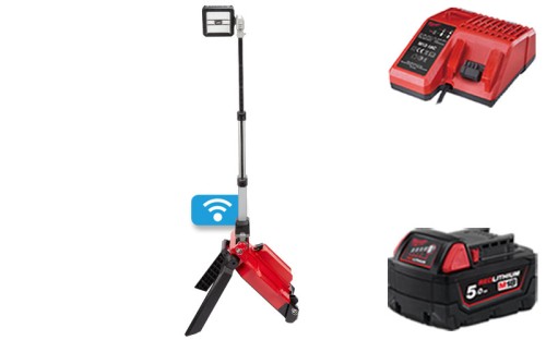 Lampa stojąca LED Milwaukee ONE-KEY™ M18ONERSAL 5400lm