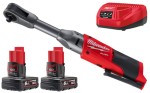 Grzechotka wysokoobrotowa ⅜″ Milwaukee M12FIR38LR-602 2x aku. 6.0Ah, ładowarka