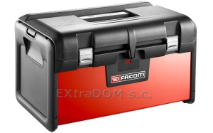 Skrzynia narzędziowa Facom z dwóch materiałów BT.200