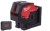 Laser krzyżowy Milwaukee zielony M12CLLP 38m